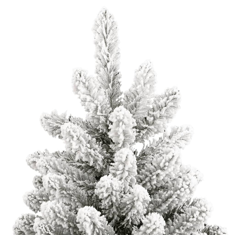 Load image into Gallery viewer, Vidaxl kunstkerstboom met scharnieren en sneeuw 180 cm
