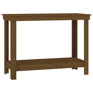 Vidaxl werkbank 110x50x80 cm massief grenenhout honingbruin