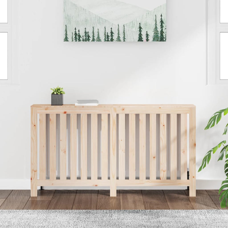 Load image into Gallery viewer, Vidaxl radiatorombouw 153x19x84 cm massief grenenhout
