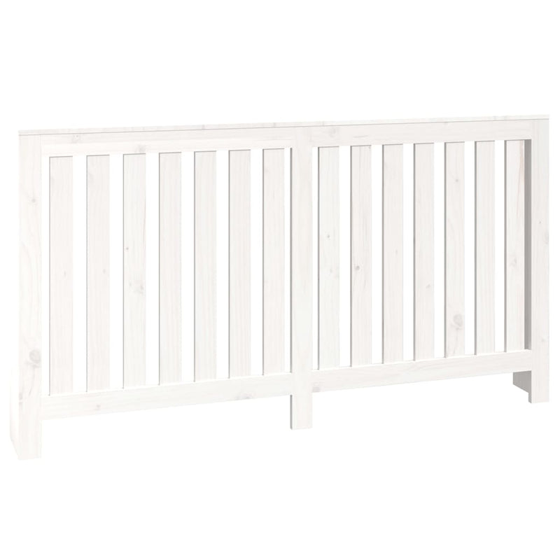 Load image into Gallery viewer, Vidaxl radiatorombouw 153x19x84 cm massief grenenhout wit

