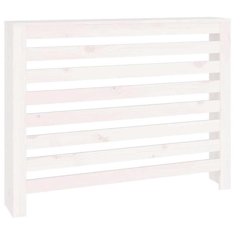 Load image into Gallery viewer, Vidaxl radiatorombouw 108,5x19x84 cm massief grenenhout wit
