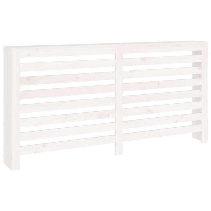 Load image into Gallery viewer, Vidaxl radiatorombouw 169x19x84 cm massief grenenhout wit
