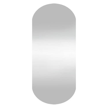 Vidaxl wandspiegel 25x60 cm ovaal glas