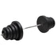 VidaXL Halter met gewichten 90 kg