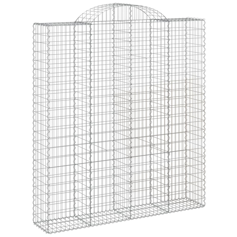 Load image into Gallery viewer, VidaXL Schanskorven 4 st gewelfd 200x50x220 240 cm ijzer
