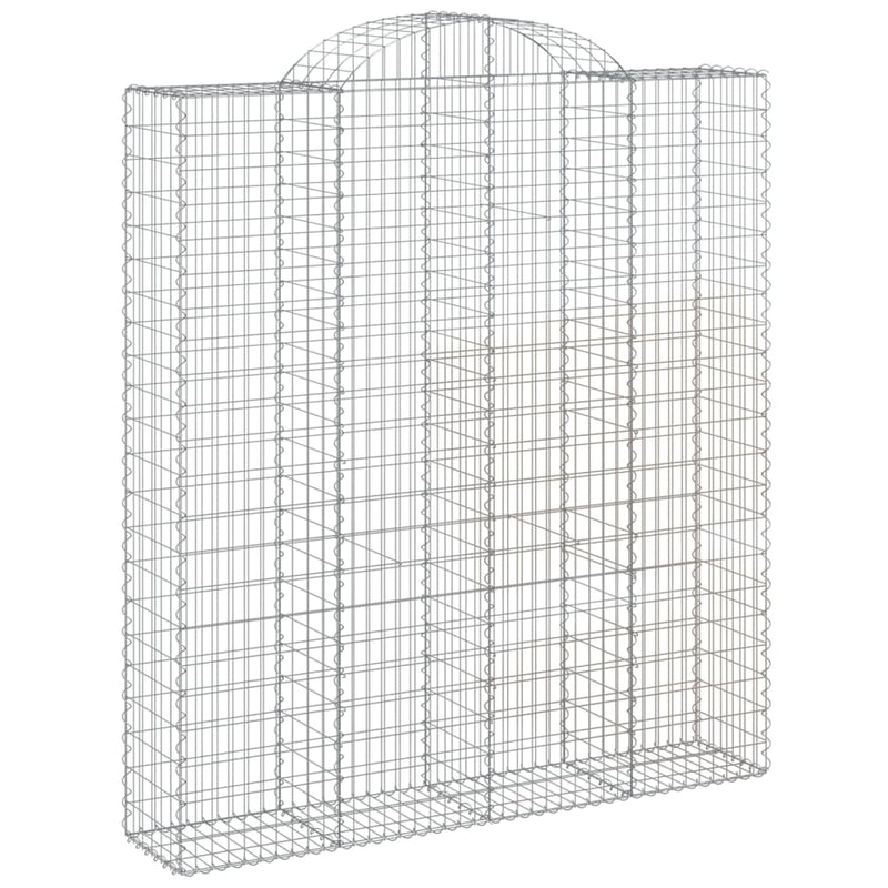 Load image into Gallery viewer, VidaXL Schanskorven 6 st gewelfd 200x50x220 240 cm ijzer
