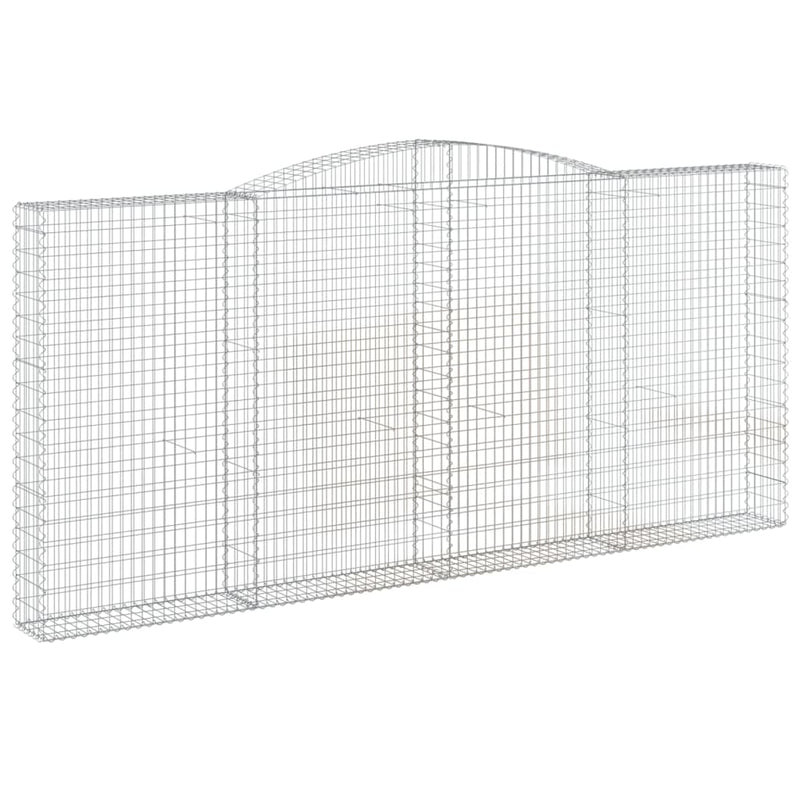 Load image into Gallery viewer, VidaXL Schanskorven 3 st gewelfd 400x30x180 200 cm ijzer
