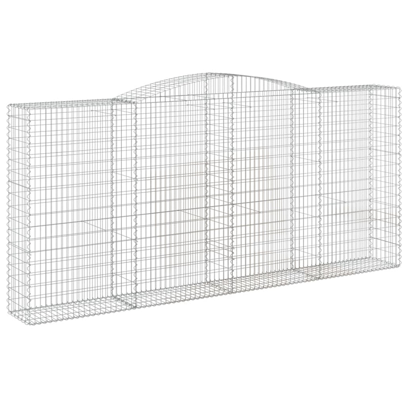 Load image into Gallery viewer, VidaXL Schanskorven 3 st gewelfd 400x50x180 200 cm ijzer
