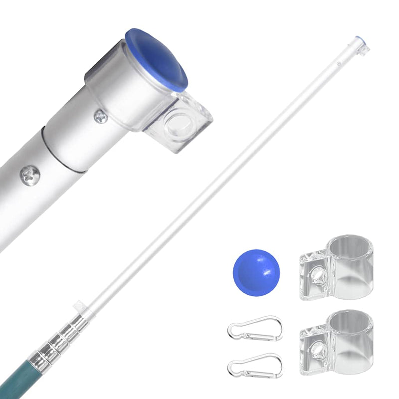 Load image into Gallery viewer, VidaXL Vlag met vlaggenmast Ierland 5,55 m aluminium
