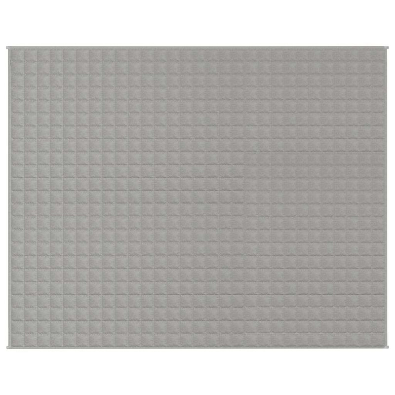 Afbeelding laden in galerijviewer, Vidaxl verzwaringsdeken 235x290 cm 15 kg stof grijs
