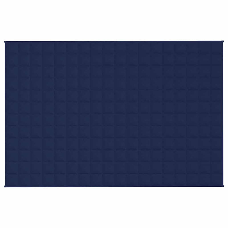 Load image into Gallery viewer, Vidaxl verzwaringsdeken 120x180 cm 9 kg stof blauw
