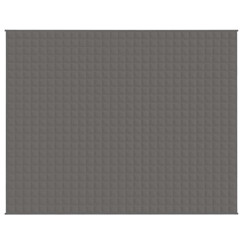 Load image into Gallery viewer, Vidaxl verzwaringsdeken 235x290 cm 15 kg stof grijs
