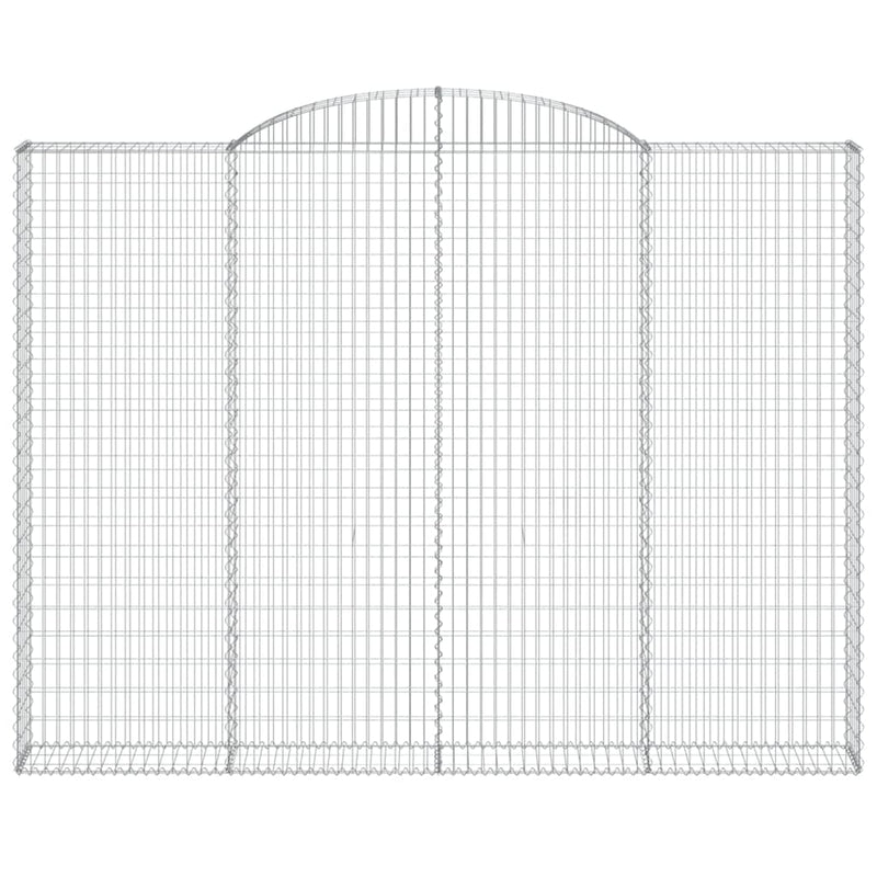 Load image into Gallery viewer, VidaXL Schanskorf gewelfd 300x30x220 240 cm gegalvaniseerd ijzer
