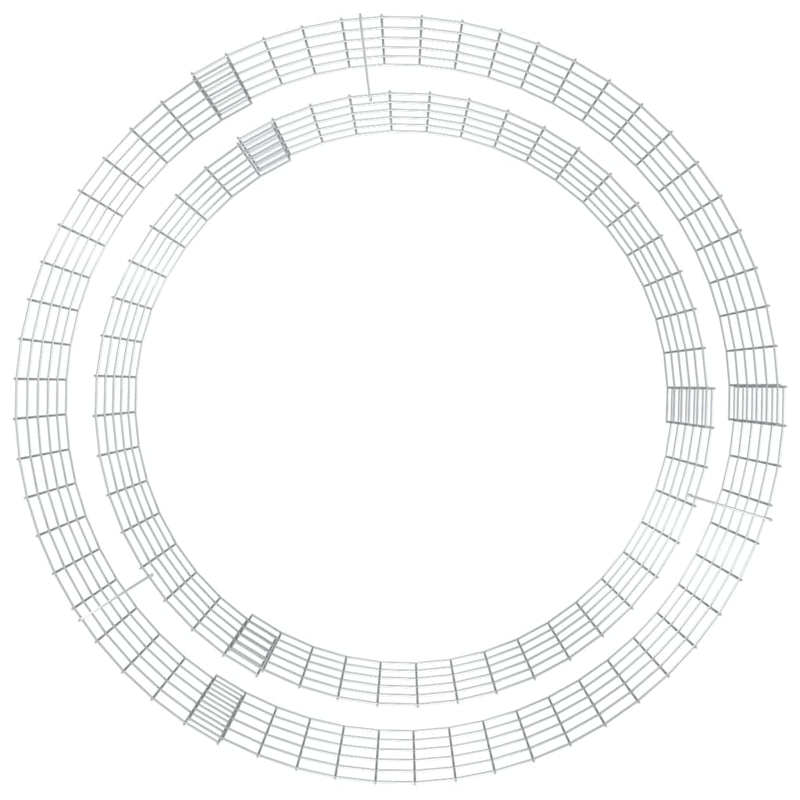Load image into Gallery viewer, Vidaxl schanskorf vuurplaats ø 100 cm gegalvaniseerd ijzer
