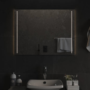 Vidaxl badkamerspiegel led 60x80 cm