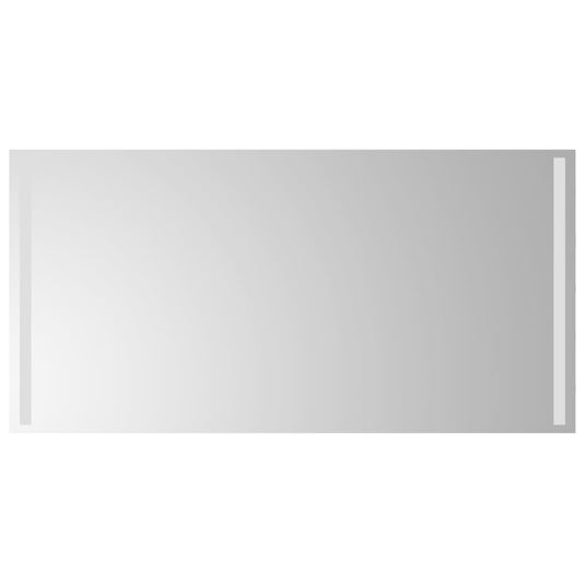 Vidaxl badkamerspiegel led 50x100 cm