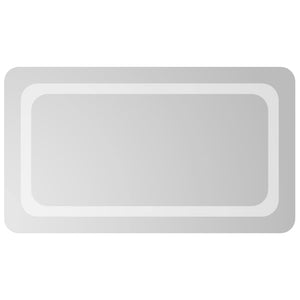Vidaxl badkamerspiegel led 40x70 cm