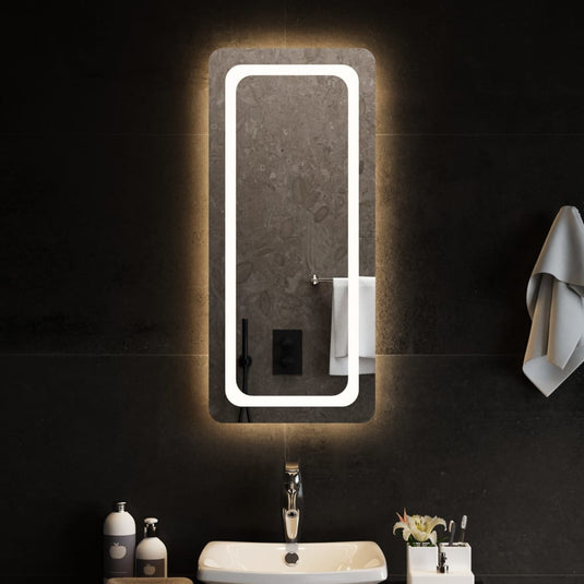 Vidaxl badkamerspiegel led 40x90 cm