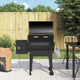 Vidaxl pelletbarbecue 94 cm ijzer zwart
