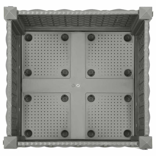 Vidaxl plantenbak verhoogd 40x40x23 cm polypropeen
