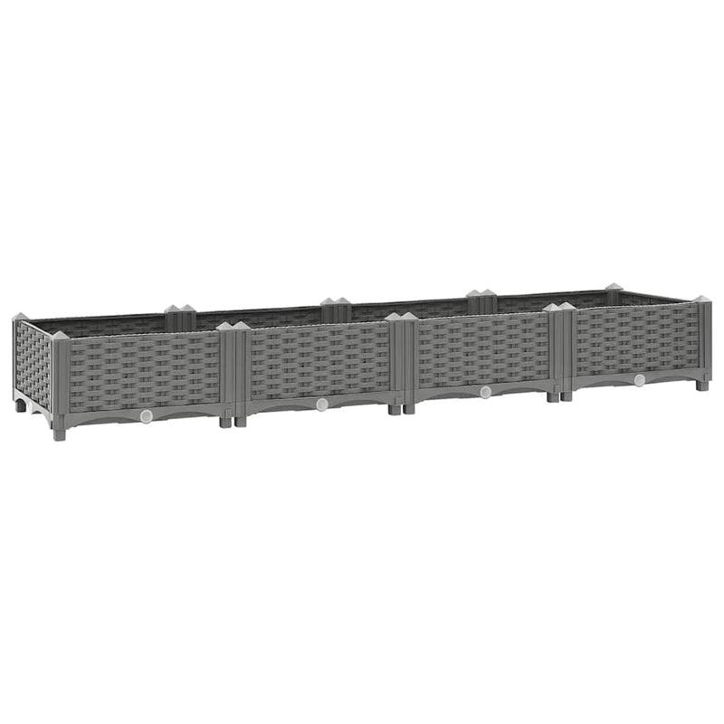 Load image into Gallery viewer, Vidaxl plantenbak verhoogd 160x40x23 cm polypropeen
