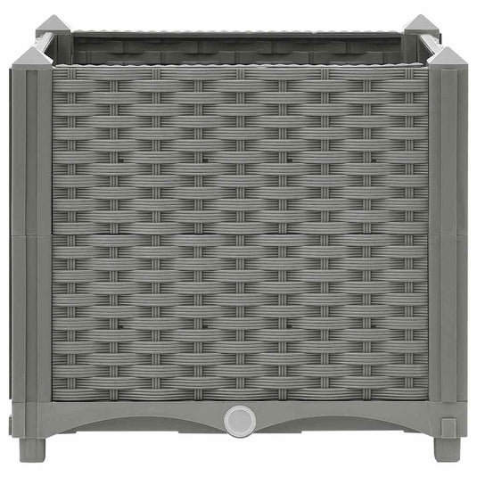 Vidaxl plantenbak verhoogd 40x40x38 cm polypropeen