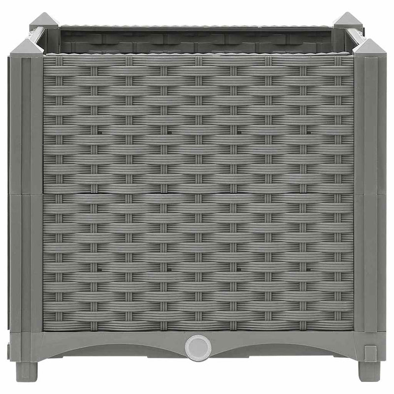 Load image into Gallery viewer, Vidaxl plantenbak verhoogd 40x40x38 cm polypropeen
