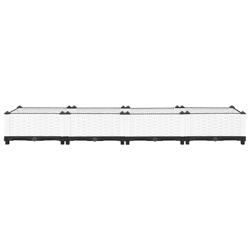 Load image into Gallery viewer, Vidaxl plantenbak verhoogd 160x40x23 cm polypropeen
