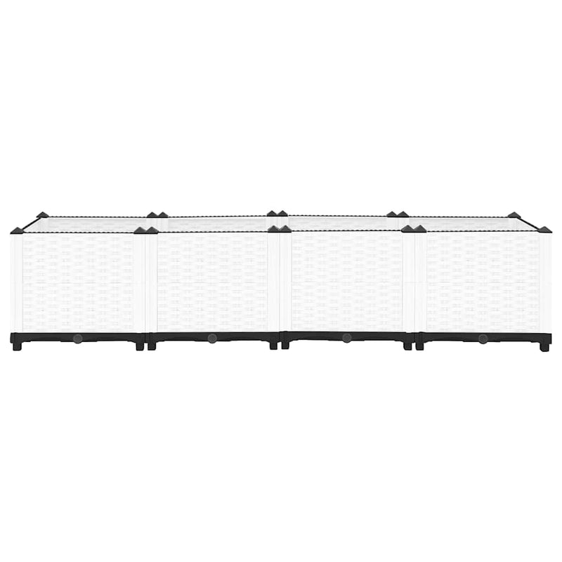 Load image into Gallery viewer, Vidaxl plantenbak verhoogd 160x40x38 cm polypropeen
