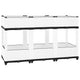 Vidaxl plantenbak verhoogd 120x40x71 cm polypropeen