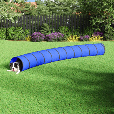 Vidaxl hondentunnel ø 55x500 cm polyester blauw