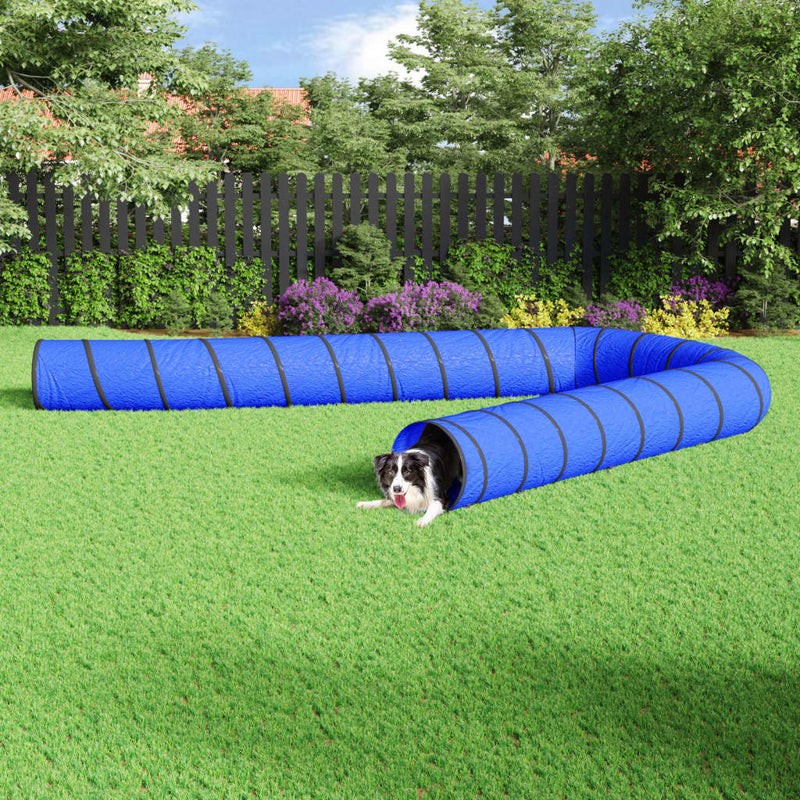Load image into Gallery viewer, Vidaxl hondentunnel ø 55x1000 cm polyester blauw
