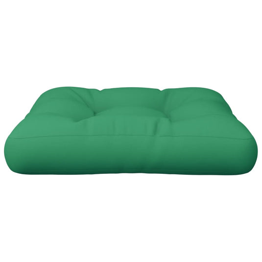 Vidaxl palletkussen 60x60x12 cm stof groen