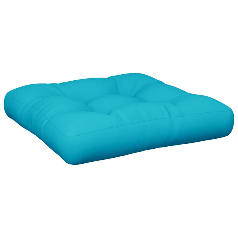Load image into Gallery viewer, Vidaxl palletkussen 60x60x12 cm stof turquoise

