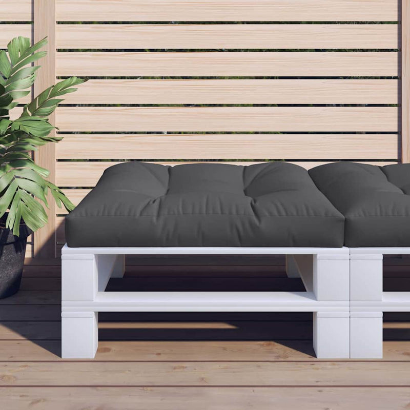 Load image into Gallery viewer, Vidaxl palletkussen 70x70x12 cm stof zwart
