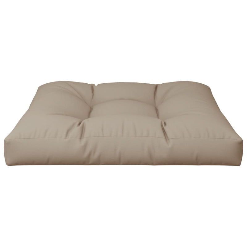 Load image into Gallery viewer, Vidaxl palletkussen 70x70x12 cm stof taupe
