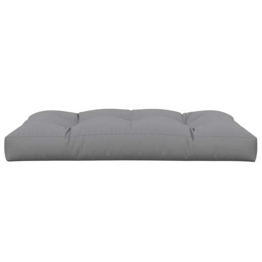 Vidaxl palletkussen 120x80x12 cm stof grijs