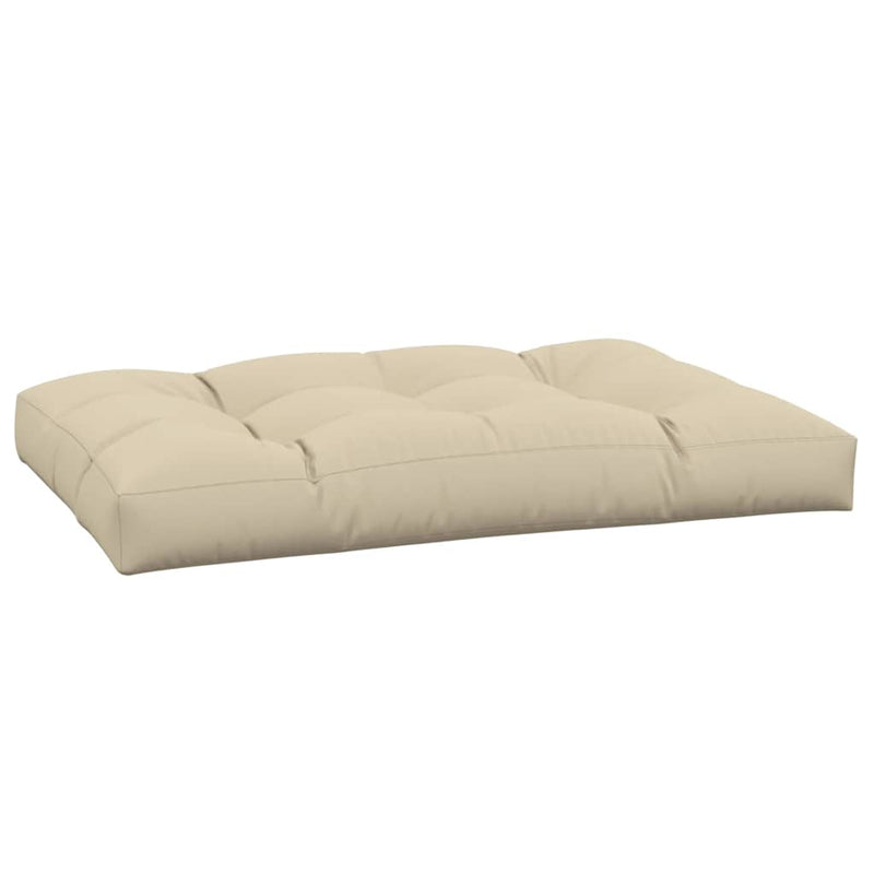 Afbeelding laden in galerijviewer, Vidaxl palletkussen 120x80x12 cm stof beige
