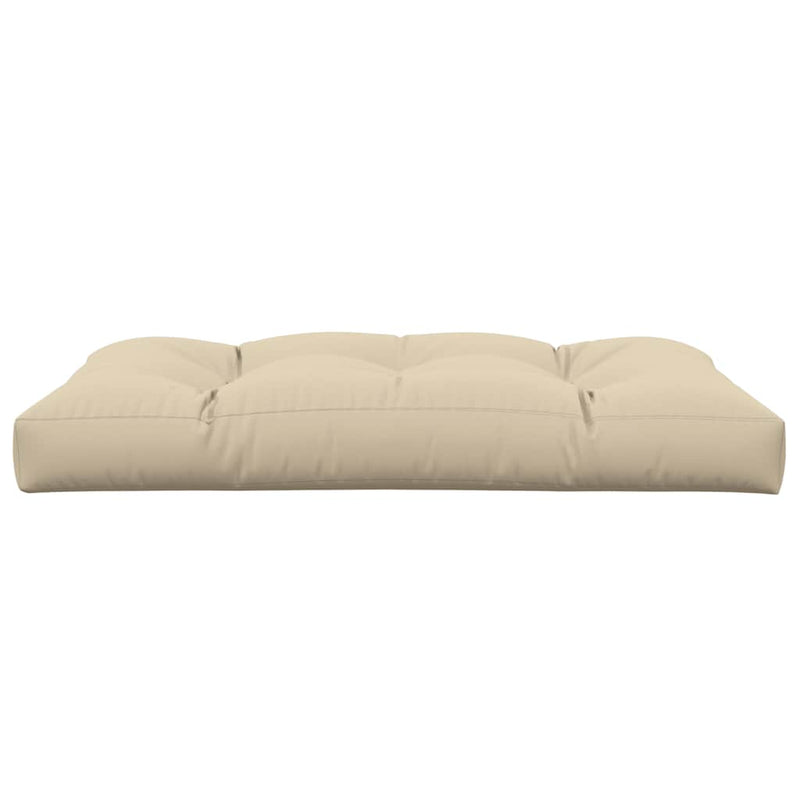 Load image into Gallery viewer, Vidaxl palletkussen 120x80x12 cm stof beige

