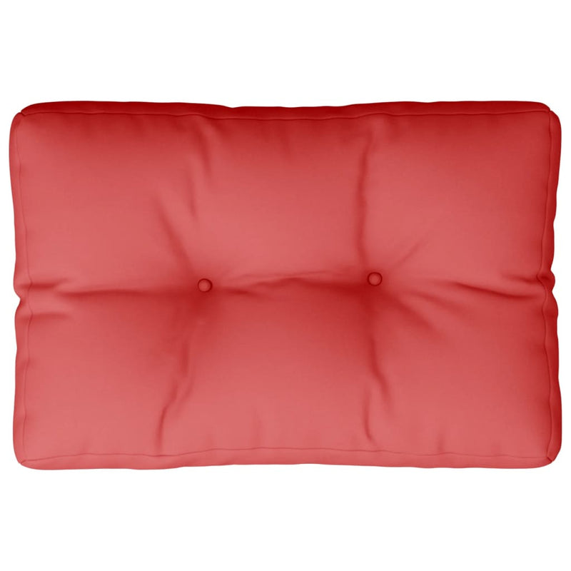 Load image into Gallery viewer, Vidaxl palletkussen 60x40x12 cm stof rood

