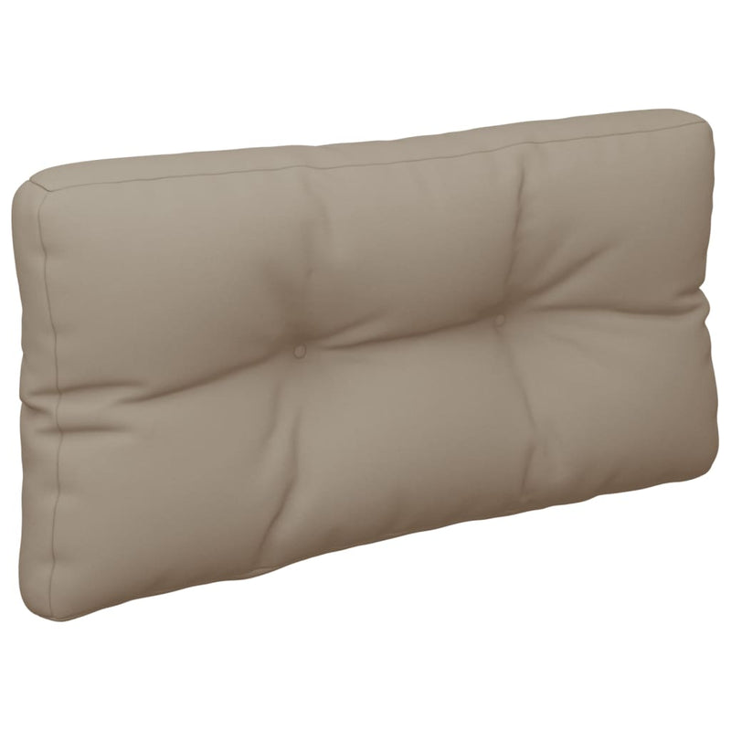 Load image into Gallery viewer, Vidaxl palletkussen 70x40x12 cm stof taupe
