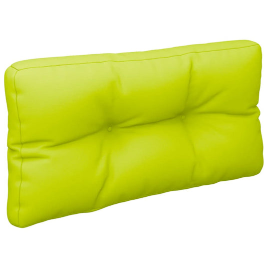 Vidaxl palletkussen 70x40x12 cm stof heldergroen