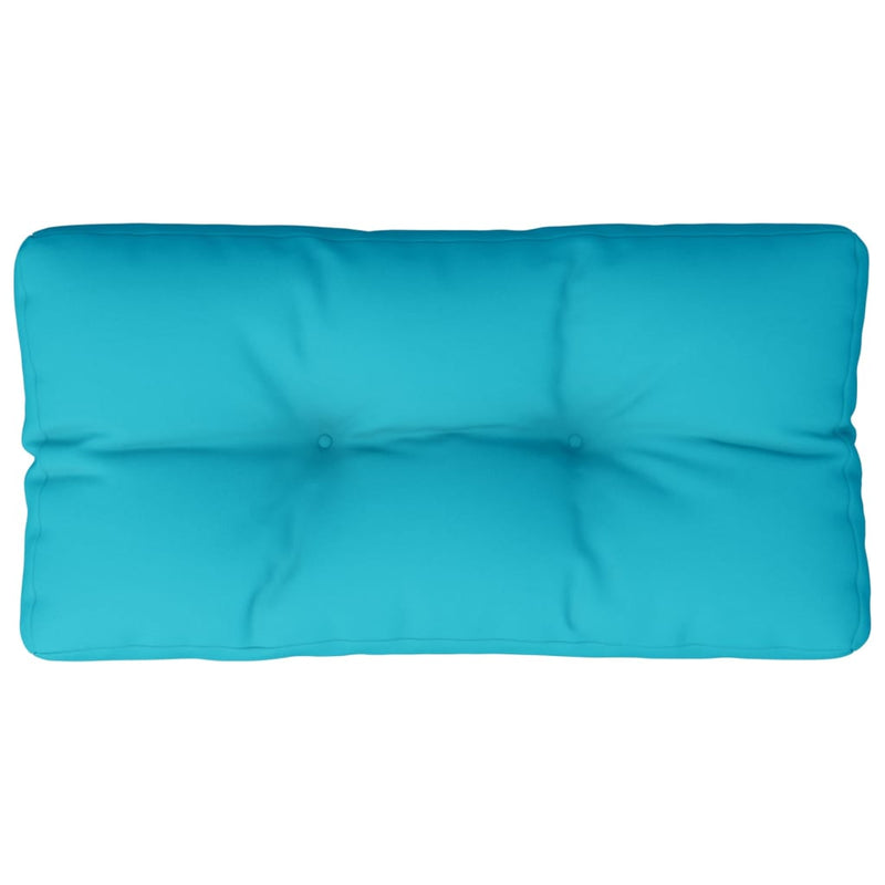 Load image into Gallery viewer, Vidaxl palletkussen 70x40x12 cm stof turquoise
