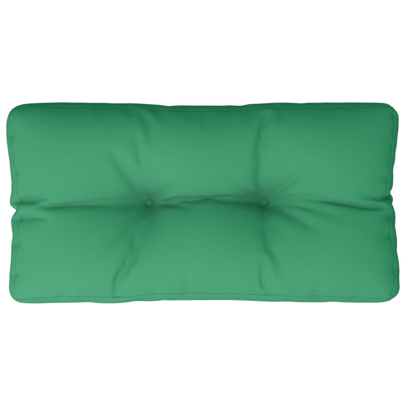 Load image into Gallery viewer, Vidaxl palletkussen 80x40x12 cm stof groen
