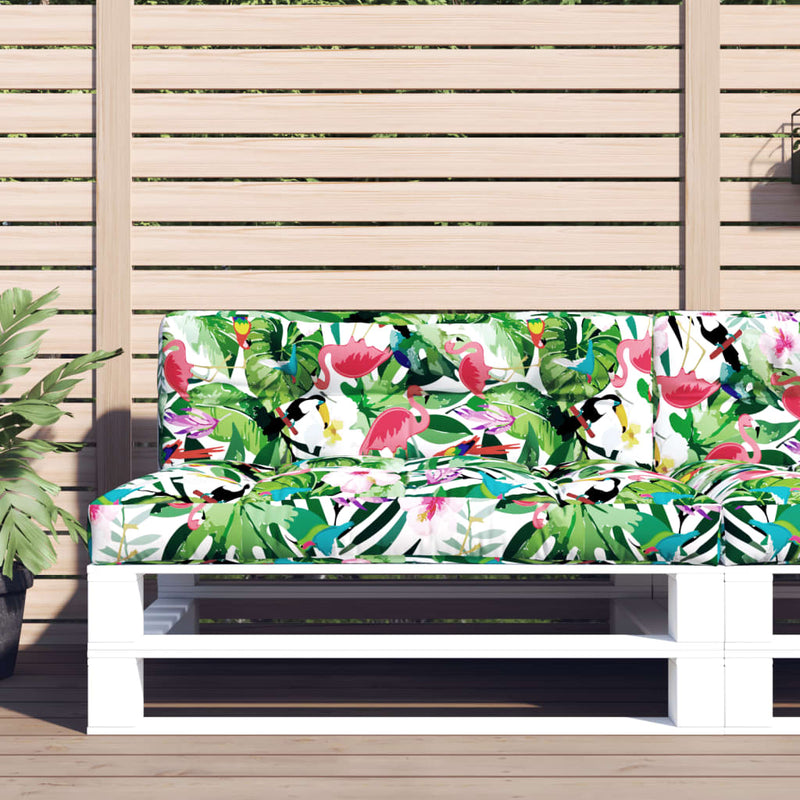 Afbeelding laden in galerijviewer, Vidaxl palletkussen 120x40x12 cm stof meerkleurig
