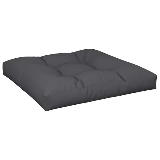 Vidaxl palletkussens 2 st stof zwart
