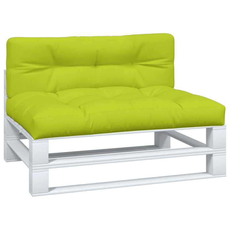 Load image into Gallery viewer, Vidaxl palletkussens 2 st stof felgroen

