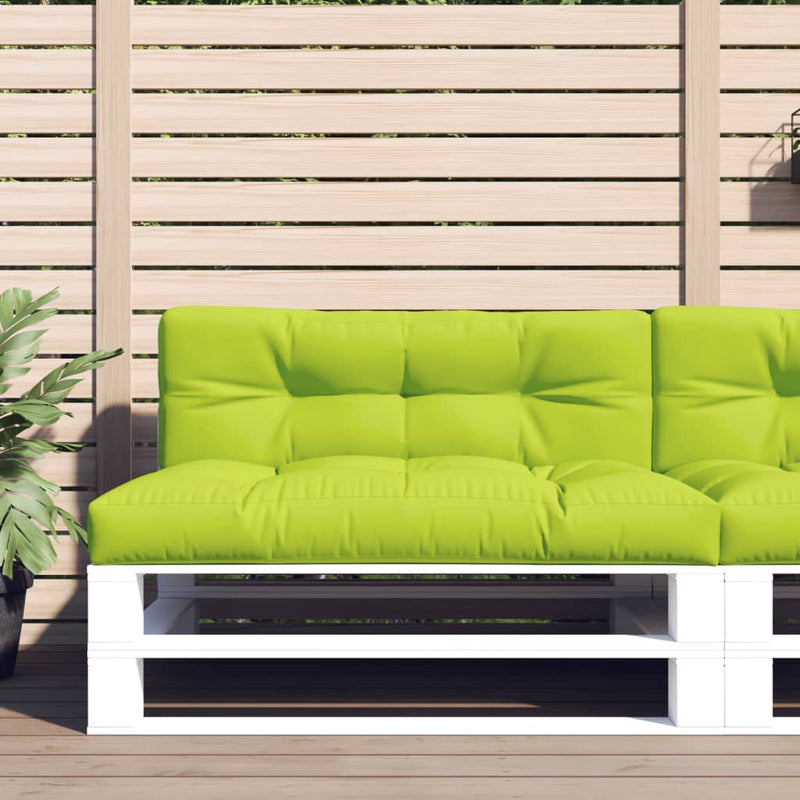 Load image into Gallery viewer, Vidaxl palletkussens 2 st stof felgroen
