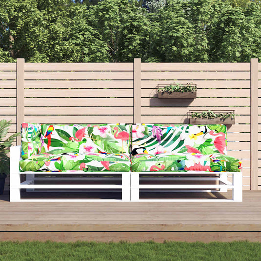 Vidaxl palletkussens 5 st stof  meerkleurig