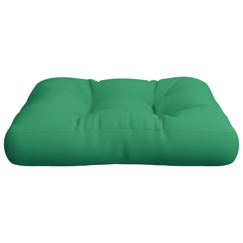 Load image into Gallery viewer, Vidaxl palletkussen 58x58x10 cm stof groen

